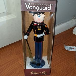 Marines Corps Christmas Nutcracker w/ Rifle
